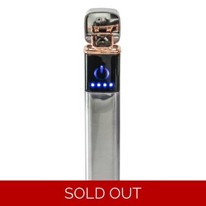 USB - Slim Arc - Silver Lighter